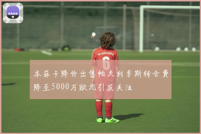 本菲卡降价出售帕夫利季斯转会费降至5000万欧元引发关注